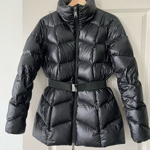 Massimo Dutti down jacket, size s, worn once, like new, feather down, super warm